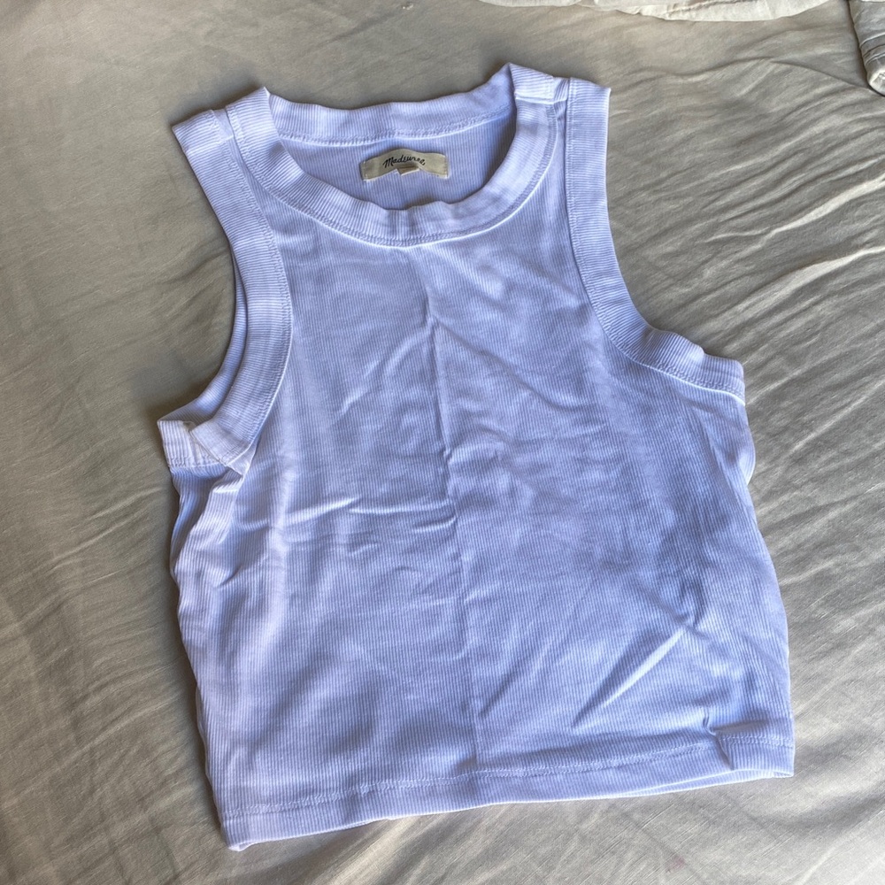 Madewell White Tank Top
